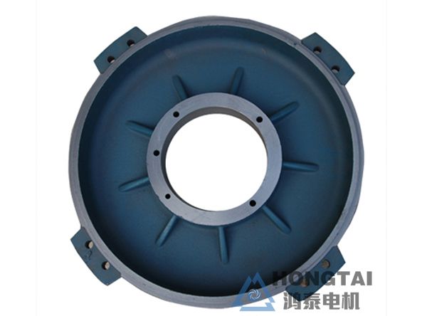 YVFE3-3552-2电机端盖-铸铁-卧式平式-前后端盖-驱动端盖